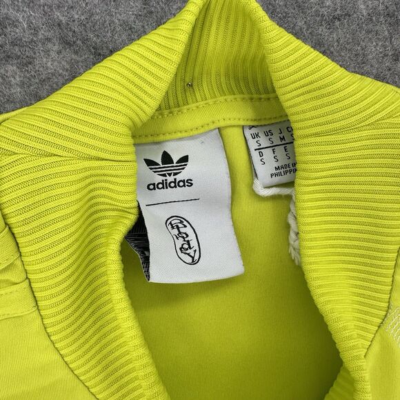 YELLOW ADIDAS ORIGINALS X BLONDEY MCCOY LONG SLEEVE T SHIRT SKATEBOARDING JERSEY - Picture 3 of 5